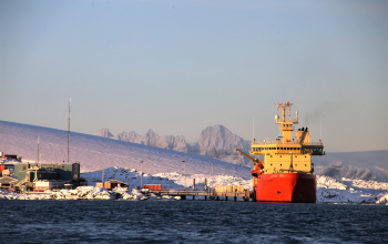 Large research vessel